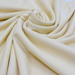 Silk 100% circular knitted jersey cut cloth RAW WH...